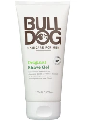 Bulldog Skincare for Men Original Shave Gel Pack of 2 With 8 Essential Oils Aloe Vera Jojoba and Konjac Mannam 59 fl oz