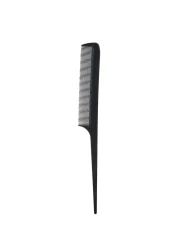 Carrefour Pin Tail Hair Comb Black