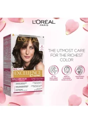 L'Oreal Paris Excellence Creme Triple Care Permanent Hair Colour 4 Brown