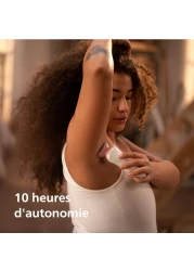 Philips Lady Shaver Series 6000 Cordless Wet and Dry Shaver with 4 Accessories, Body Exfoliating Glove, Comb Attachment (Model BRL136/00)