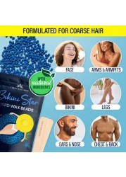 Tress WellnessHard wax beads for hair removal For sensitive skin Bikini Star 12lb