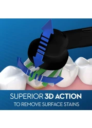 أورال - بي برو كلين 3 3000 فرشاة أسنان كهربائية - أسود