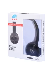ستيريو سماعات رأس لاسلكية فوق الأذن من ITL مزودة بميكروفون YZ-755HM بألوان متنوعة