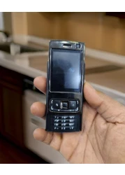 Classic Unlocked Slider GSM Mobile Phone &ndash; Compact 2G Cell Phone with Slide Keyboard, Dual SIM, Bluetooth, MP3, and Long Battery Life Backup &amp; Travel Phone
