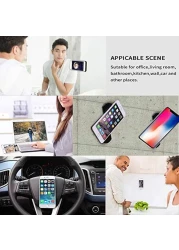 Aiwanto 5Pcs Sticky Gel Pads Cell Phone Stand Gel Pads Multi Function Magic Anti-Slip Gel Pads for Cell Phones Holder