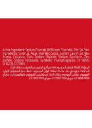 كلوس أب معجون أسنان باللون الأحمر الحار 75 ملل حزمة من 4