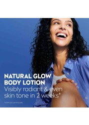 NIVEA Body Lotion, Normal to Dry Skin, Natural Glow, Vitamin C, 400ml