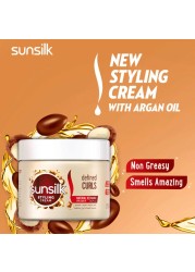Sunsilk Hair Cream For Defined Curls and Volume Blended with Argan Oil 275ml Pack of 2