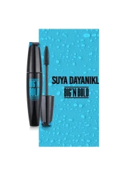 Flormar Big&#39;N Bold Waterproof Mascara 002 Black 15ml