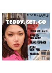 مايبيلين نيويورك أحمر شفاه سائل غير لامع سوبر ستاي تيدي تينت فيلفيت 55 ني هاي 5 ملل