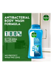 Dettol Cool Anti-Bacterial Body Wash Mint And Bergamot Blue 500ml+250ml