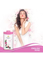 Yardley London English Rose Perfumed Talcum Powder White 125g