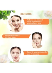 Lotus Organics+ Sheer Brightening Mineral Sunscreen SPF 50 White 100g