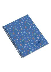 Ambar School Time Spiral Cover Notebook for Boy Large 24 Pages A4