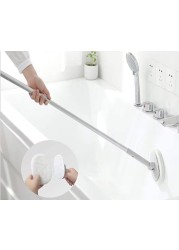 Aiwanto Extendable Long Handle Scrubber Brush & Sweeper Wiper Bathroom Tile Floor Cleaning Brush Wiper Cleaning Accessories
