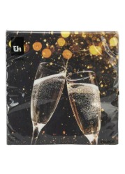 EH Table Napkins 2 Assorted Print 33x33cm 16 PCS