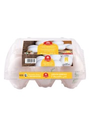 Carrefour Fresh White Eggs Medium 6 PCS
