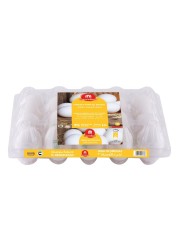 Carrefour Fresh White Eggs Medium 15 PCS