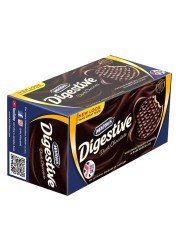 McVitie&#39;s Digestive Dark Chocolate Covered Wheatmeal Biscuits 200g Pack of 2