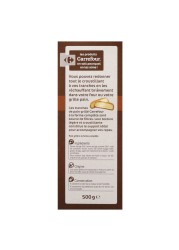 Carrefour Toasted Whole Wheat Bread 500g