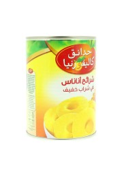 كاليفورنيا غاردن شرائح أناناس في شراب مركز خفيف 565 غرام