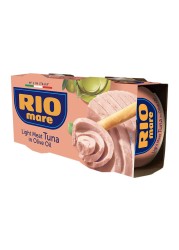 Rio Mare Light Meat Tuna in Olive Oil, 160g Pack of 2