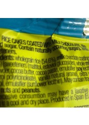 Santiveri Rice Cakes Coated with Milk Chocolate, 25g