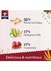 Quaker Crispy Oats Cereal Cranberry, 400g