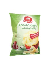 Carrefour Salt and Vinegar Flavoured Potato Chips, 40g
