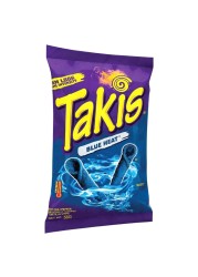 Takis Blue Heat Waves Hot Chili Pepper Flavoured Tortilla Chips, 56g