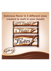 Galaxy Flutes Chocolate Wafer, 270g Pack of 2