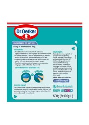Dr.Oetker Ready To Roll Coloured Fondant Icing 500g