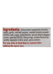 Old El Paso Roasted Tomato And Pepper Fajita Seasoning Mix 30g
