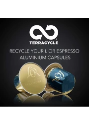 لور إسبريسو ريستريتو كبسولات قهوة بدون كافيين تركيز 9 حزمة من 10