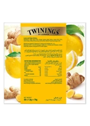 Twinings Infuso Lemon and Ginger Tea Bags 50 Tea Bags