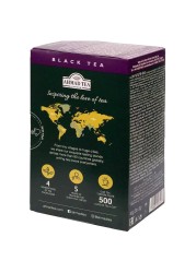 Ahmad Tea Blackcurrant Burst Flavoured Black Tea with Fruit Pieces Tea Bags 20 Tea Bags