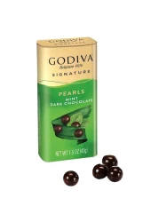 Godiva Pearls Mint Dark Chocolate, 43g