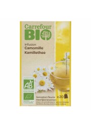 Carrefour Bio Chamomile Infusion 20 Tea Bags