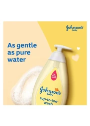 Johnson's Baby Top-to-Toe Wash gentle 3-in-1 hair, face, body 500ml