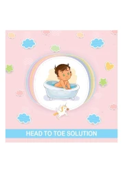 كول آند كول جل غسول للأطفال 1 لتر - أبيض