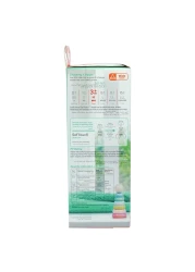 بيجيون سوفت تاتش زجاجة رضاعة بلاستيكية ذات العنق العريض أزرق 240 ملل