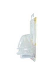 Pigeon SofTouch Wide Neck Bottle Round Hole Nipples SS 2 PCS
