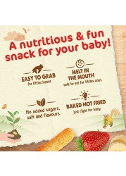 Nestle Cerelac Nutripuffs, Banana and Strawberry, from 7 Months, 28g