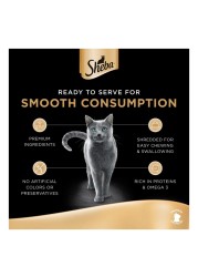 Sheba Filets with Natural Shredded Chicken Flavour in Gravy Wet Food for Cat, 60g