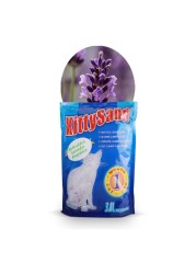 Bag of 3 - KittySand 100% Natural, Lavender Scented Silica Crystal Premium Quality Cat Litter 3.8L