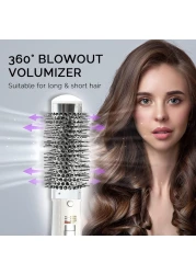 Fitto 7-in-1 Women Hair Styler - Multi-Functional Hair Tool with Curling Iron, Straightener, Crimper, Blow Dryer & More, Adjustable Heat Settings, Professional Hair Styling for All Hair Types