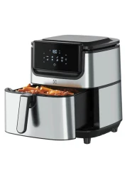 Electrolux Explore 6 Air Fryer E5AF1-710S, 3.5 L, Stainless Steel, 8 Programs, Touch Controls