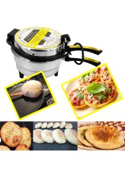Al Huraiz Arabic Bread Maker Oven with Italian Heating Elements, 5.5L Capacity, 28cm, Electric Mini Oven For Flatbreads - Pita, Roti, Mini Pizzas and More