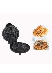 Electric Waffle Maker &ndash; Stainless Steel Belgian Waffle Iron with Non-Stick Plates &amp; Adjustable Temperature Control for Perfect Crispy Waffles