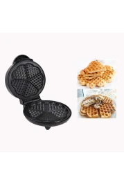 Generic Electric Waffle Maker – Stainless Steel Belgian Waffle Iron with Non-Stick Plates & Adjustable Temperature Control for Perfect Crispy Waffles